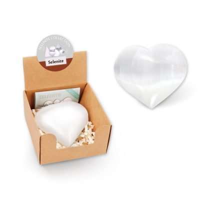 Selenite Heart Display Box - Image 3