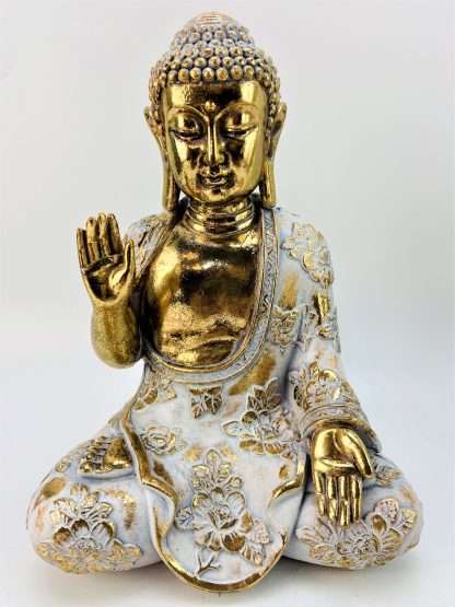Gold Meditating Buddha Statue