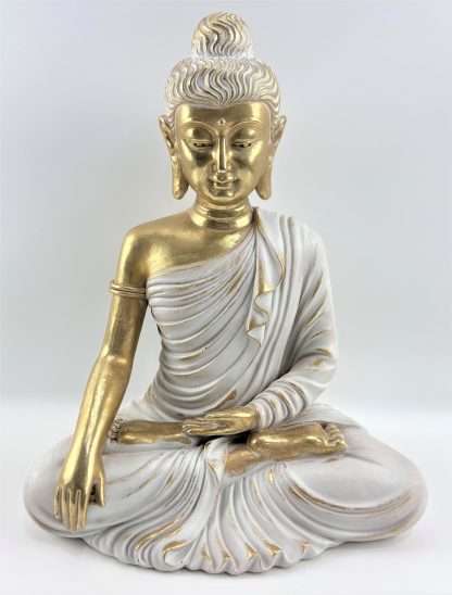 Gold Meditating Buddha Statue