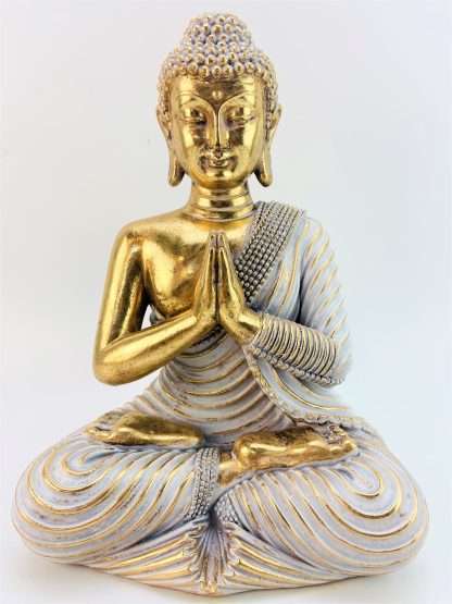 Gold Meditating Buddha Statue