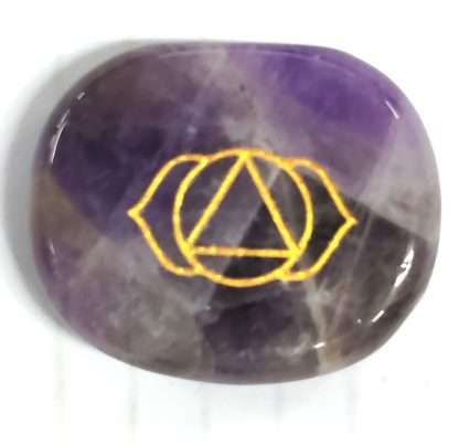 Chakra Meditation Stone Amethyst- Crown Chakra - Image 4