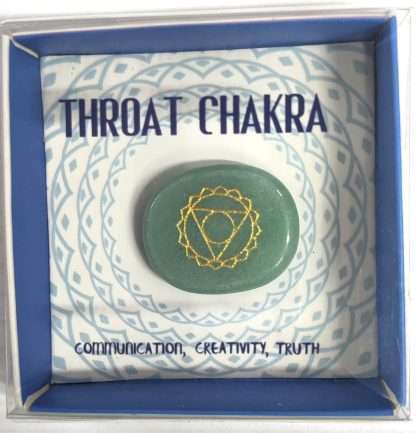 Chakra Meditation Stone Aventurine- Throat Chakra