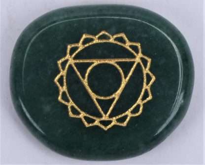 Chakra Meditation Stone Aventurine- Throat Chakra - Image 2