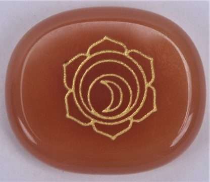 Chakra Meditation Stone Carnelian- Sacral Chakra - Image 4