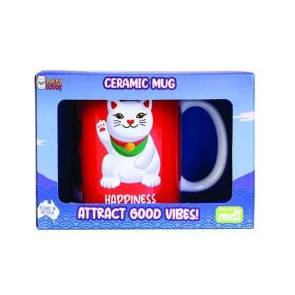 Lucky Kitty Coffee Mug - Image 4