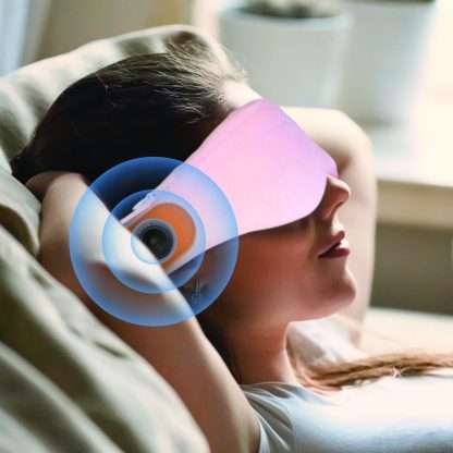 Wireless Speaker Eye Mask Pink - Image 5