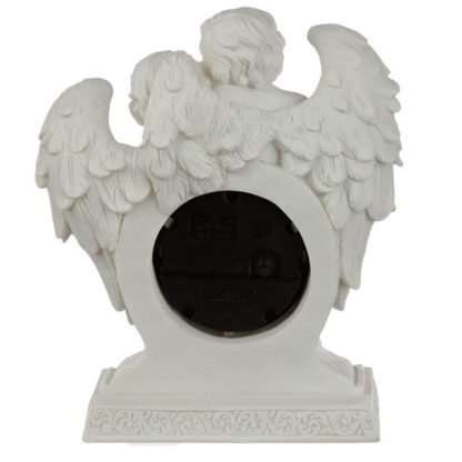 Peace of Heaven Endless Love Cherub Mantle Clock - Image 3