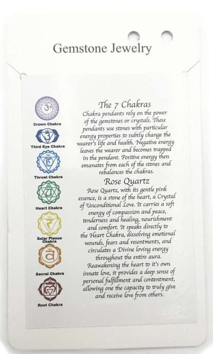 Chakra Keyring Rose Quartz - Image 3