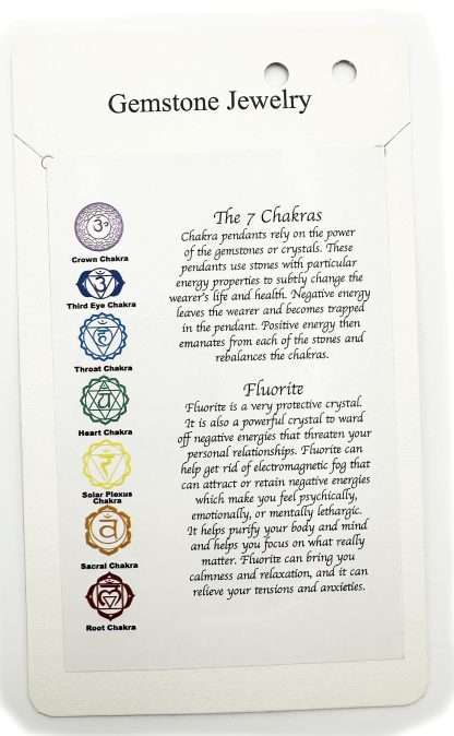 Chakra Keyring Fluorite - Image 3