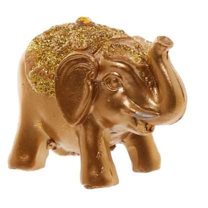 Mini Metallic Glitter Lucky Elephant Collectable - Image 5