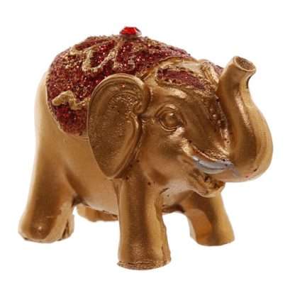 Mini Metallic Glitter Lucky Elephant Collectable - Image 6