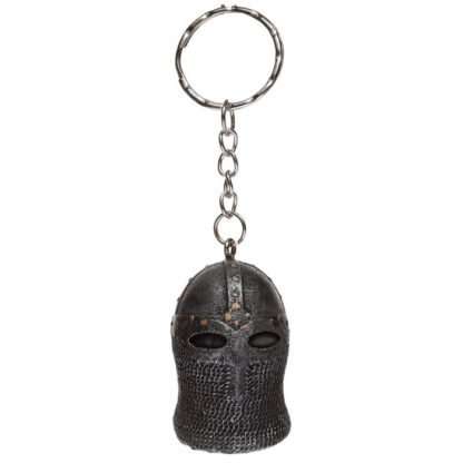 Medieval Knight Helmet Keyring - Image 4