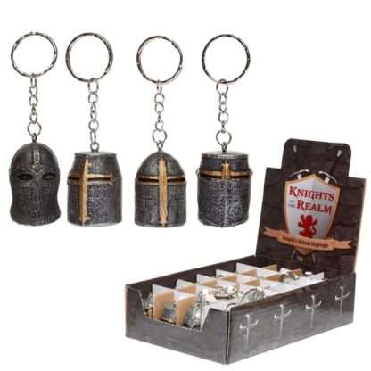 Medieval Knight Helmet Keyring - Image 7