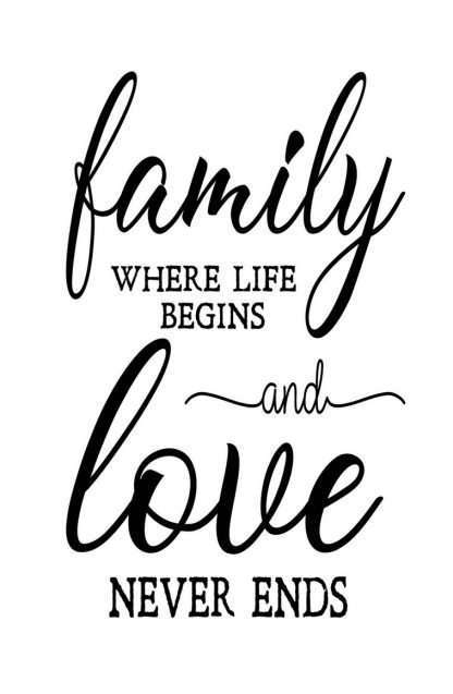 Wall Art on MDF Family 40x60cm