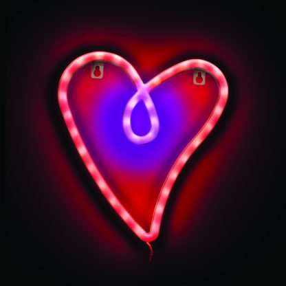 Heart LED Wall Light - Image 2