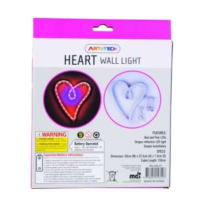 Heart LED Wall Light - Image 5