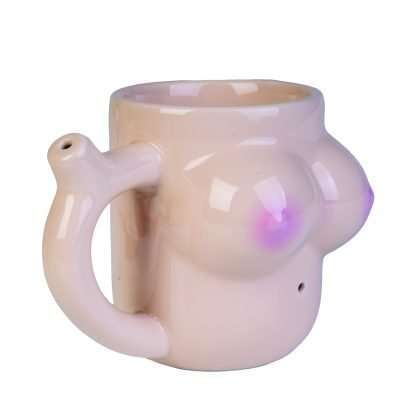Boobs Wake & Bake Coffee Mug - Image 2