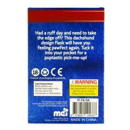 Dachshund Metal Flask - Image 6
