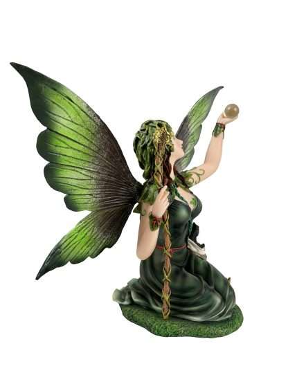 Fairy Holding Glass Ball with Dog - Image 4