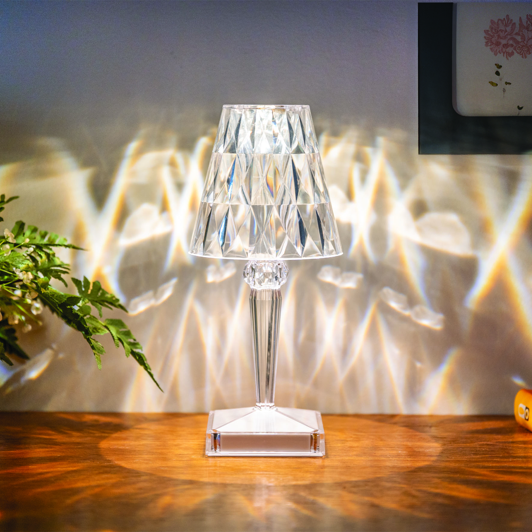 Sparkling Crystal Touch Lamp Shade - Image 5