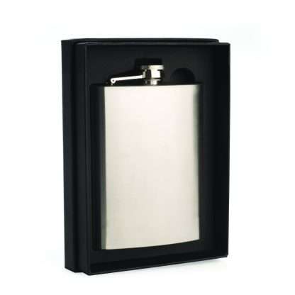 Plain Metal Flask - Image 4