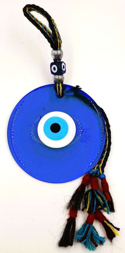 Turkish Glass Evil Eye Wall Hanging - Image 3