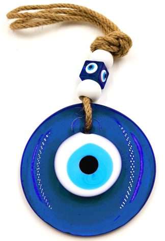 Turkish Glass Evil Eye Wall Hanging