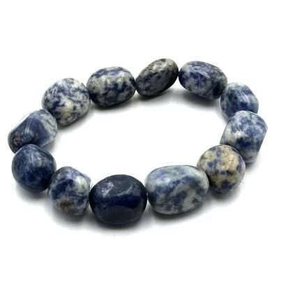 Large Beaded Bracelet Sodalite - Image 2