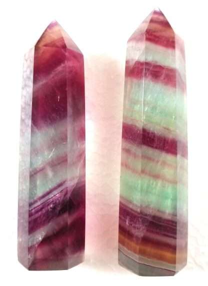 Rainbow Fluorite Points PER KG