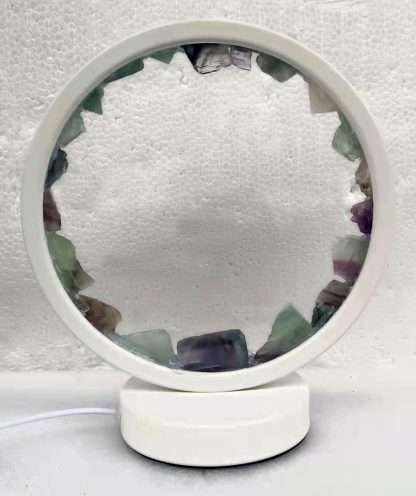 Fluorite Crystal LED USB Table Lamp - Image 3