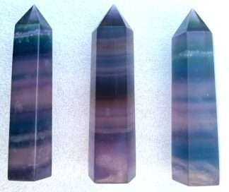 Blue Fluorite Point PER KG