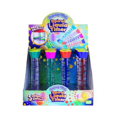 Sensory Stick Spiral Liquid Timer