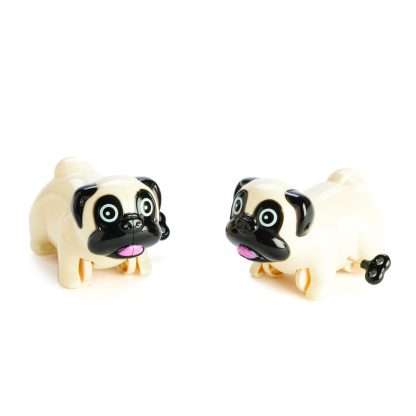 Wind Up Racing Pugs - Set of 2 - Image 3