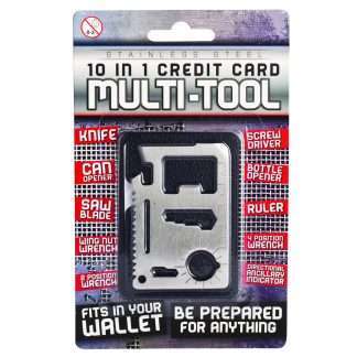 10-in-1 Credit Card Multi-Tool