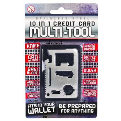 10-in-1 Credit Card Multi-Tool