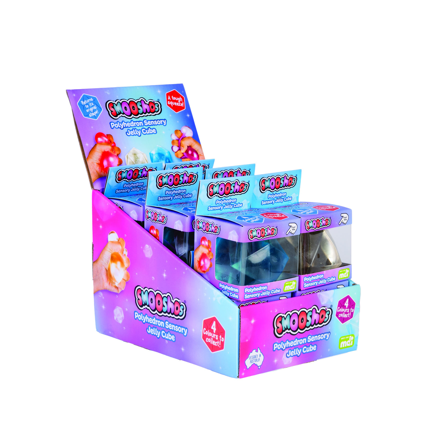 Smoosho's Polyhedron Jelly Cube Squishy - Image 5