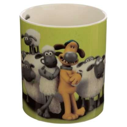 Shaun the Sheep Porcelain Mug Green - Image 2