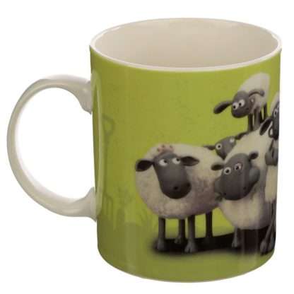 Shaun the Sheep Porcelain Mug Green - Image 3