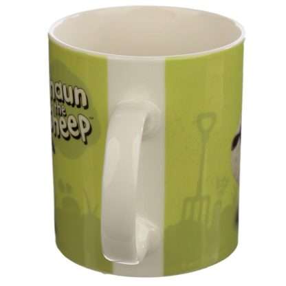 Shaun the Sheep Porcelain Mug Green - Image 4