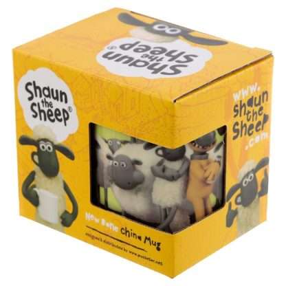 Shaun the Sheep Porcelain Mug Green - Image 5