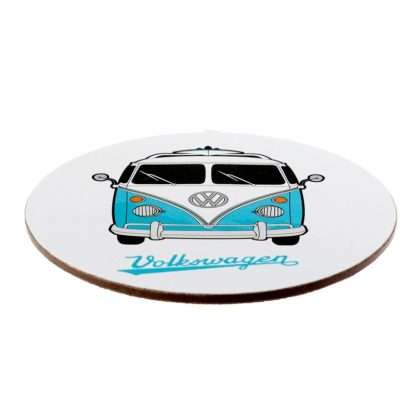 Volkswagen VW T1 Camper Bus Porcelain Mug & Coaster Set - Image 2