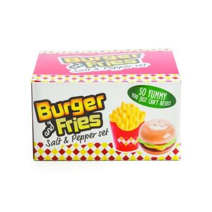 Flavour Mates Burger & Fries Salt & Pepper Set - Image 7