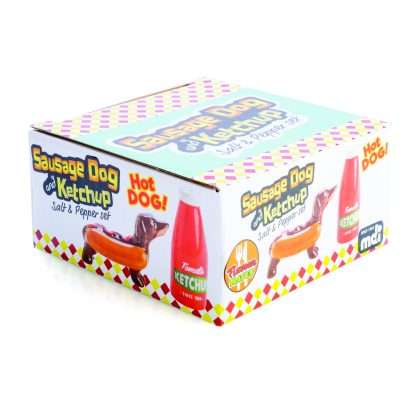 Flavour Mates Sausage Dog & Ketchup Salt & Pepper Set - Image 5