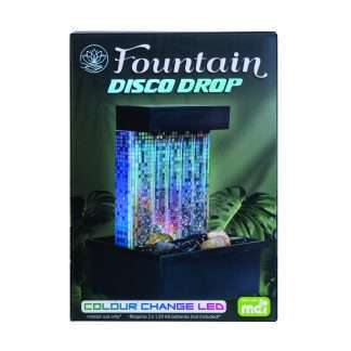 LED Disco Back Drop Water Feature Fountain