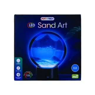 Blue LED Sand Art