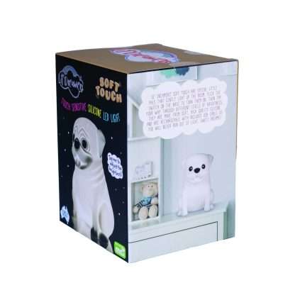 Lil Dreamers Pug Soft Touch LED Light - Image 6