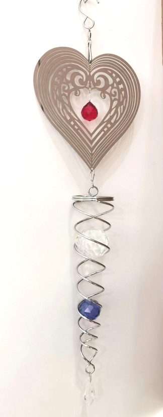 Wind Spinner Heart