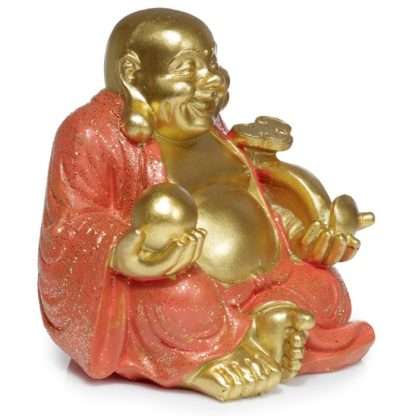 Mini Lucky Glitter Chinese Laughing Buddha 8cm - Image 9