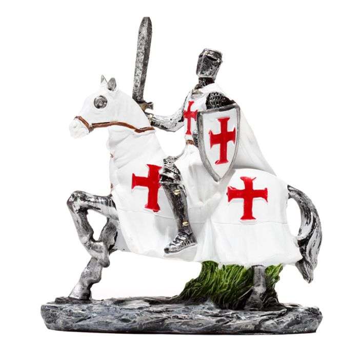 Crusader Knight on Horseback Defender – Carolina Trading