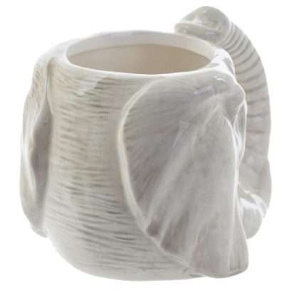 Elephant Head Ceramic Shaped Mug - Image 5